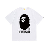 B@pe tshirtsssummertrendy ape head little monkey camouflage couple short sleeve round neck t-shirt men