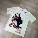 American saint t-shirt summer high street hip hop letterprinting short-sleeved t-shirt