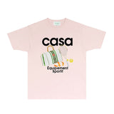 Casablanca T Shirts Fashion Print Street