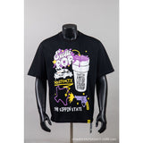 That's a awful lot of cough syrup short-sleeved t-shirt couple polo shirt