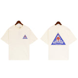 American rhu co-branded marlboro f formula traffic jam coconut tree sunset logo short-sleeved couple t