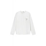 Ac letter print high street washed distressed vintage oversized short sleeve couple t-shirt