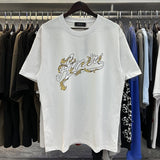 Wholesale amri little angel crane peace bird digital gradient letter logo couple's short set