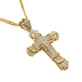 Jewelry Diamond Cross Pendant Hip Hop Necklace Crosses Egypt Pieces Jesus Pieces Royalty