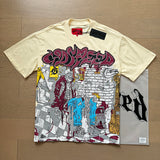 Godspeed T-Shirt Retro Fantasy Pattern