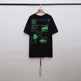off-white classic gradient arrow dissolve graffiti caution tape ow religious couple short