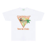 Casablanca T Shirts Fashion Print Street