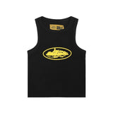 Wholesale crteiz basic devil's island printing sweatshirt american high street casual vest without