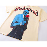 Godspeed T-Shirt Retro Fantasy Pattern