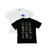 Wholesale foreign trade corteiz devil's island letter logo print short sleeve fog high street couple oversized t-shirt
