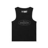 Wholesale crteiz basic devil's island printing sweatshirt american high street casual vest without