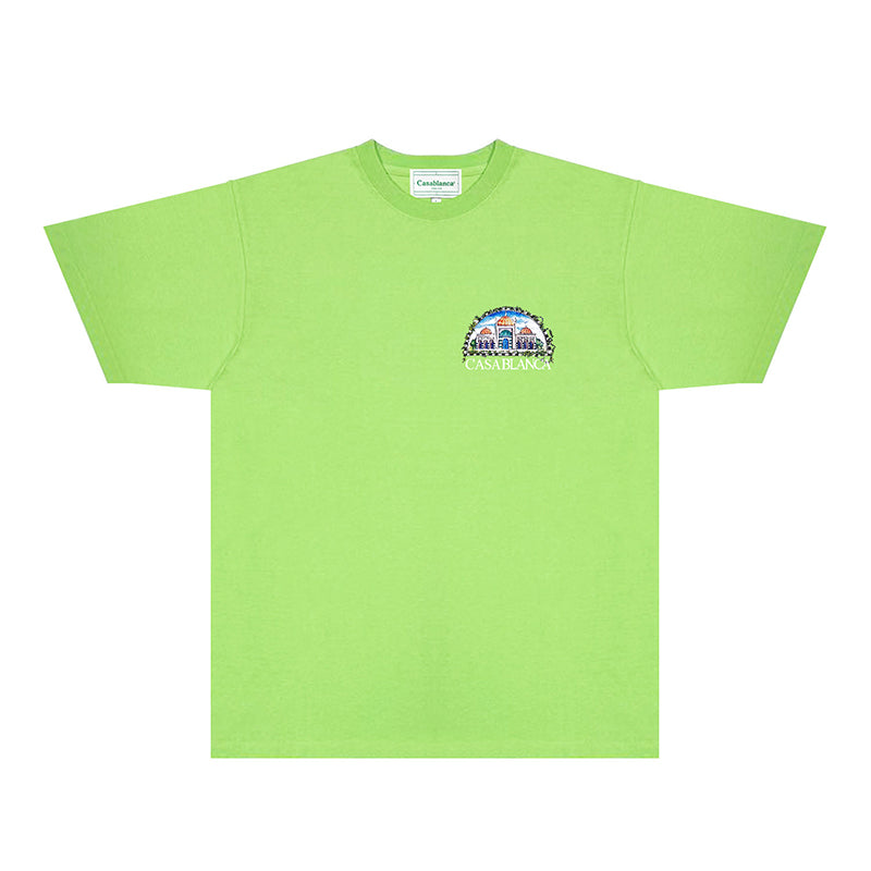 Casablanca T Shirts Fashion Print Street