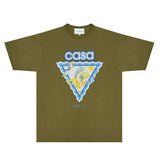 Casablanca T Shirts Fashion Print Street