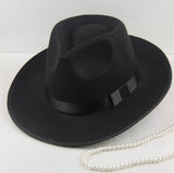 Walter White Fedora Xu Wenqiang Jackson Top Hat Men and Women British Wool Felt Hats Old Man