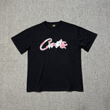 Wholesale foreign trade corteiz devil's island letter logo print short sleeve fog high street couple oversized t-shirt
