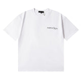 Purple br@nd comfy basics letter logo printing short-sleeved fog american street t-shirt