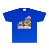 Casablanca T Shirts Fashion Print Street