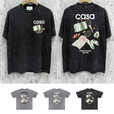 Casablanca Distressed T-Shirt