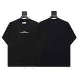 Mm series export wholesale margiela simple style digital four-corner mark couple short-sleeved t-shirtpure cotton high quality