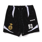 Japanese style maheymi international co-branded messi camouflage embroidered armband couple short-sleeved t-shirt football uniform+