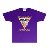 Casablanca T Shirts Fashion Print Street