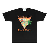 Casablanca T Shirts Fashion Print Street