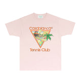 Casablanca T Shirts Fashion Print Street