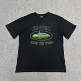 Wholesale foreign trade alcatraz basic series short-sleeve corteiz phantom letter logo print t-shirt