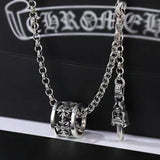 Chrome Heart Necklace Collarbone Chain Personality