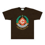 Casablanca T Shirts Fashion Print Street