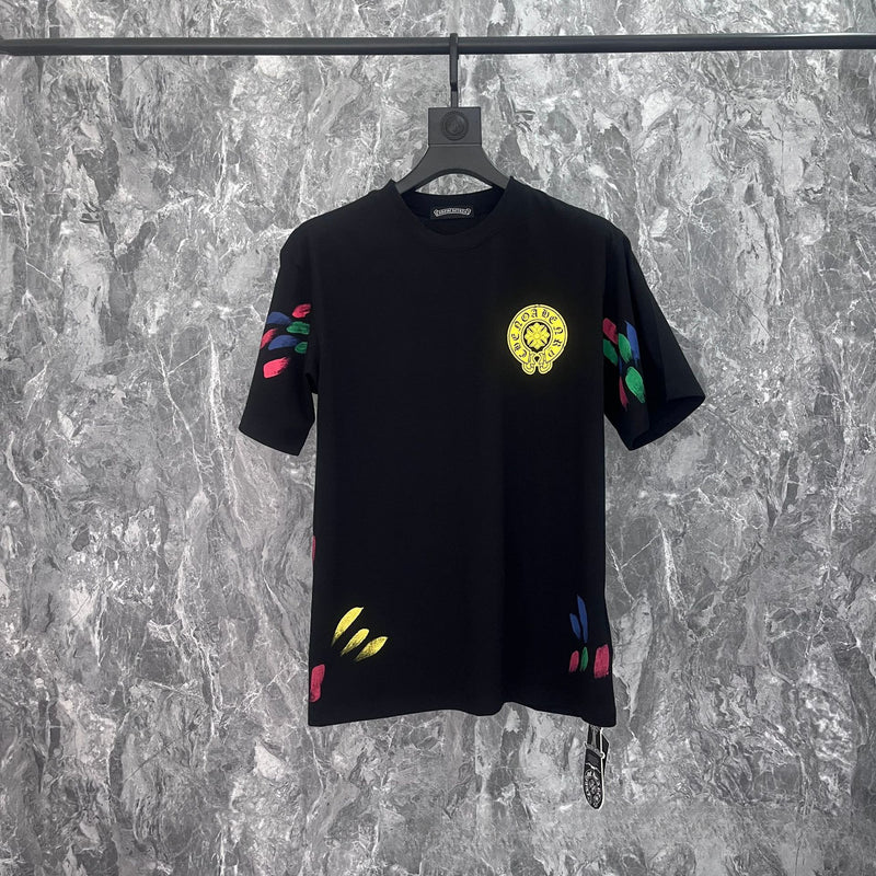 CHH Chrome Heart T Shirts Summer Short Sleeve Street Half Sleeve T-Shirt