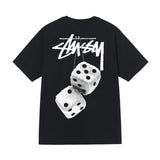 Three-label short-sleeve summer men's relaxed fit high-quality t-shirt