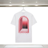 Foreign trade summer casa blanca letter print casual loose fit short sleeve t-shirt