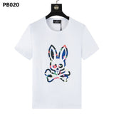 Psy wholesale american cho bunt-shirt colorful skull rabbit gradient letterprintingcouple short