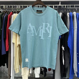 Wholesale amri little angel crane peace bird digital gradient letter logo couple's short set