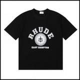American trend rhu marlboro high definition printing de casual round neck short sleeve t-shirt export wholesale