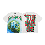 Godspeed T-Shirt Retro Fantasy Pattern