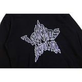 Vlone Hoodie autumn and winter big V pattern hooded sweater