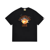 Cross-border wholesale summer classic ape camo lightning print cotton short sleeve t-shirt
