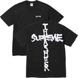 Wholesale export sup streetwear letter print 100% cotton t-shirt - relaxed fit, crew neck, short sleeve