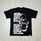 Cough syrup short-sleeved high-quality pure cotton round neck t-shirt fashionprinting breathable short-sleeved summer