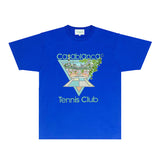 Casablanca T Shirts Fashion Print Street