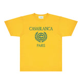 Casablanca T Shirts Fashion Print Street