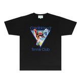 Casablanca T Shirts Fashion Print Street