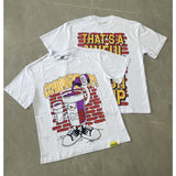 Ts cross-border that's a high quality awful pure cotton lot round neck t-shirt of short sleeve cough s
