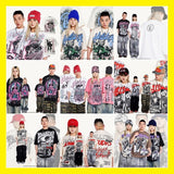 Cross-border wholesale basketball star series short-sleeved tee james star portrait heavy industry washed couple wide