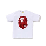 Japanese style maheymi international co-branded messi camouflage embroidered armband couple short-sleeved t-shirt football uniform+
