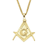 Jewelry 'Freemason ' Logo Necklace