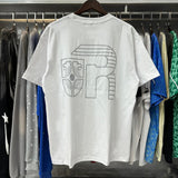 Rhude T Shirts Egyptian Pharaoh Print Cotton Casual Short Sleeves Men and Women