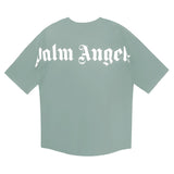 Correct version of pa beheaded bear short sleeves palm tree high street bat sleeves big logo letter on the back